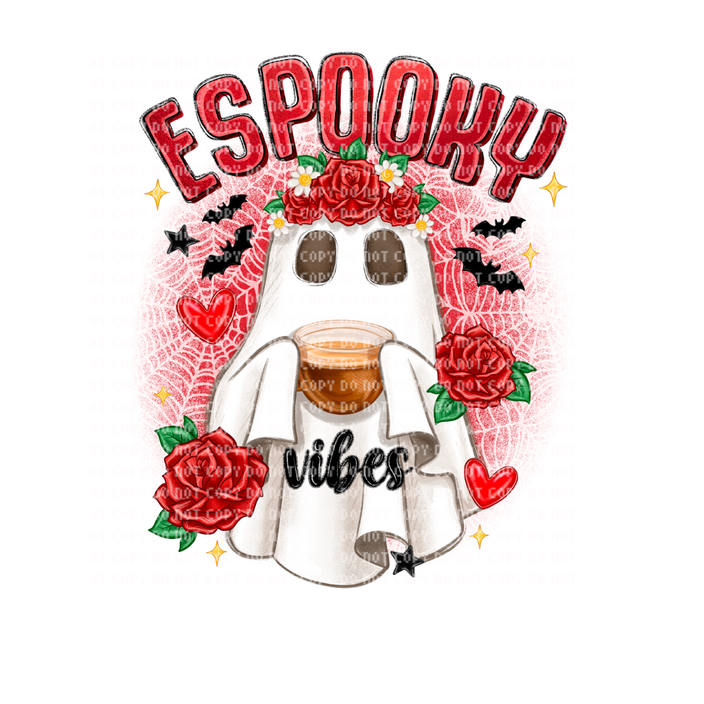 ESPOOKY VIBES DTF TRANSFER