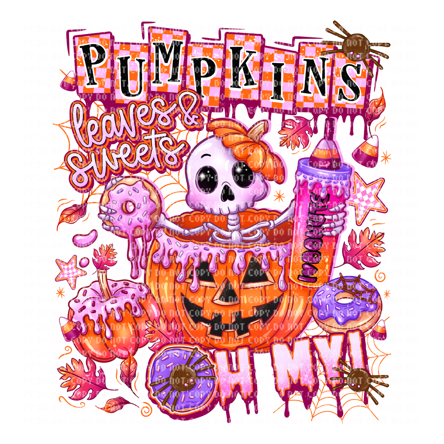 PUMPKIN LEAVES & SWEETS DTF TRANSFER