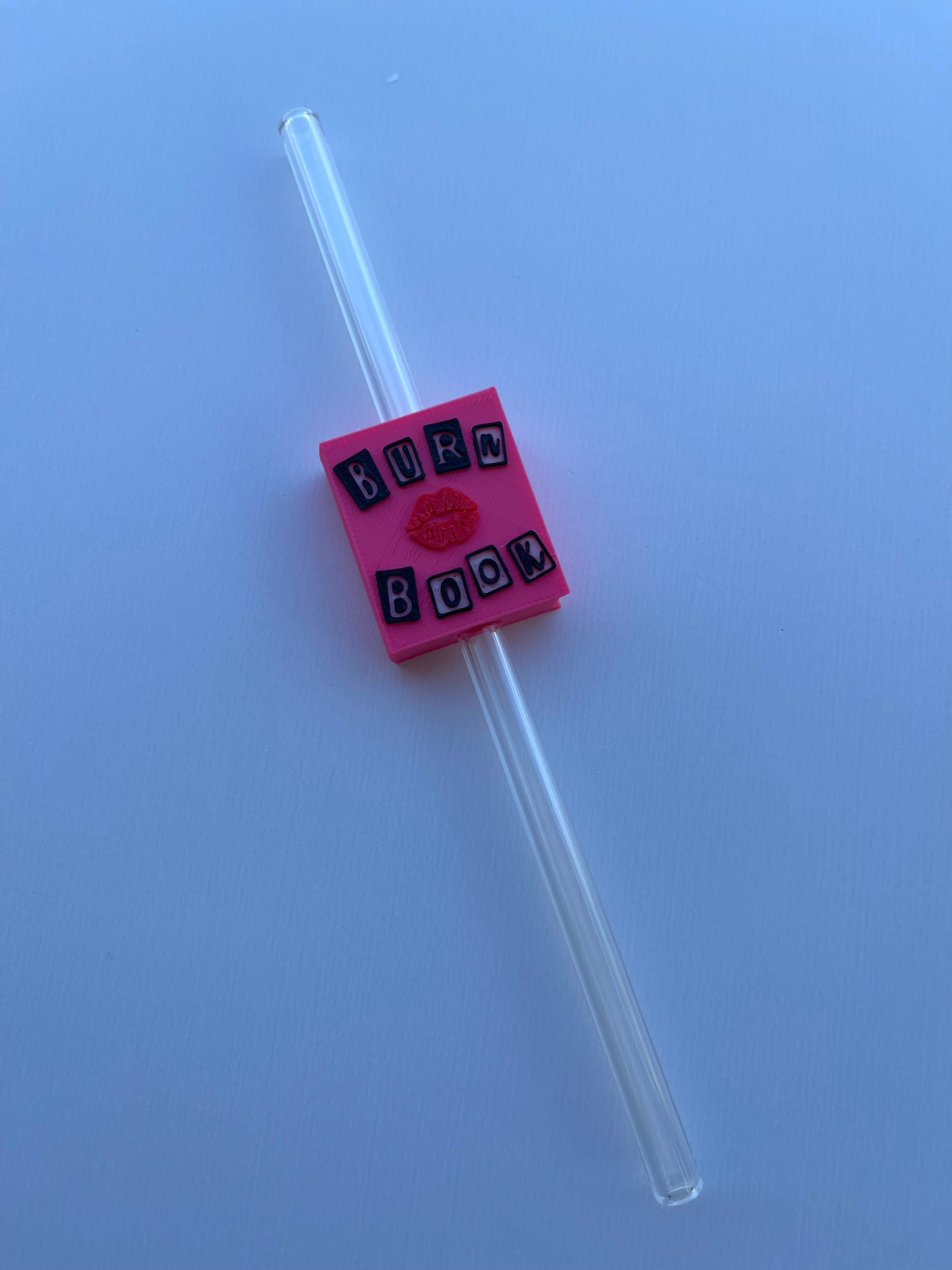 Burn Book straw topper standard size (8mm)