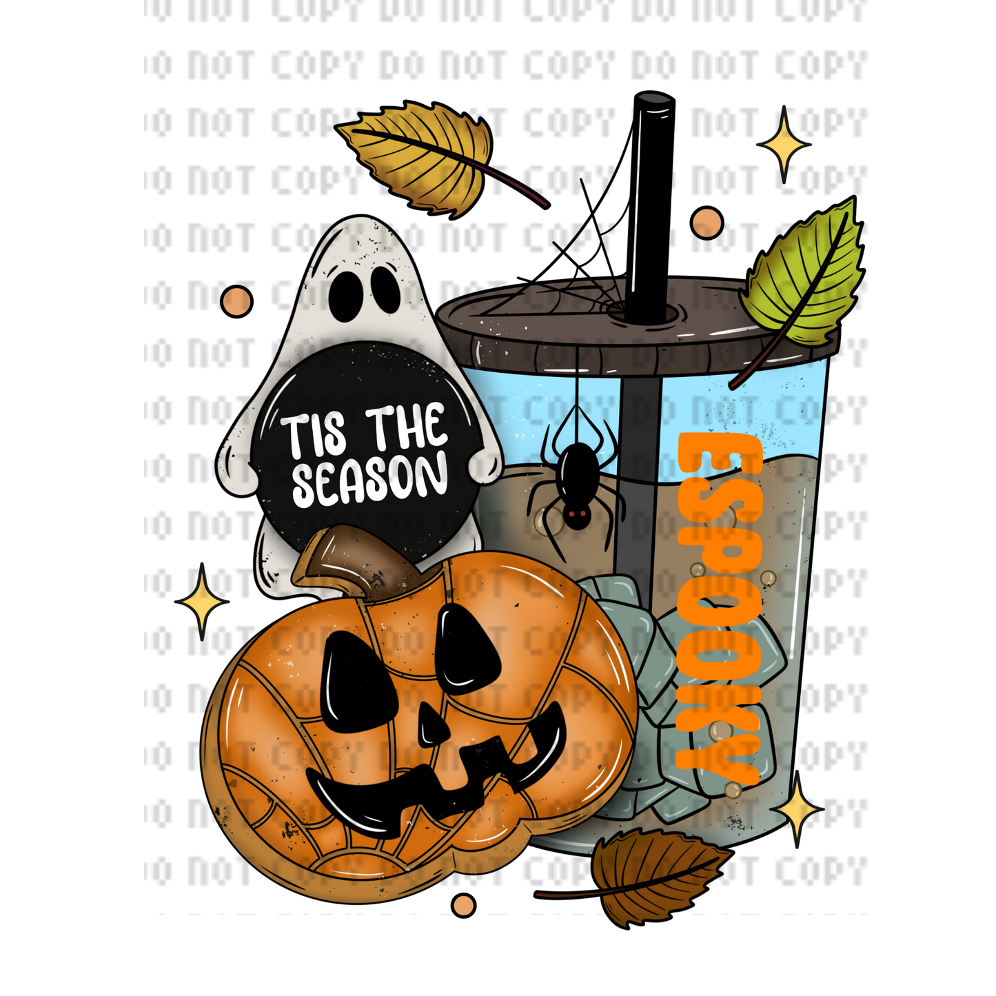 TIS THE SEASON ESPOOKY DTF TRANSFER