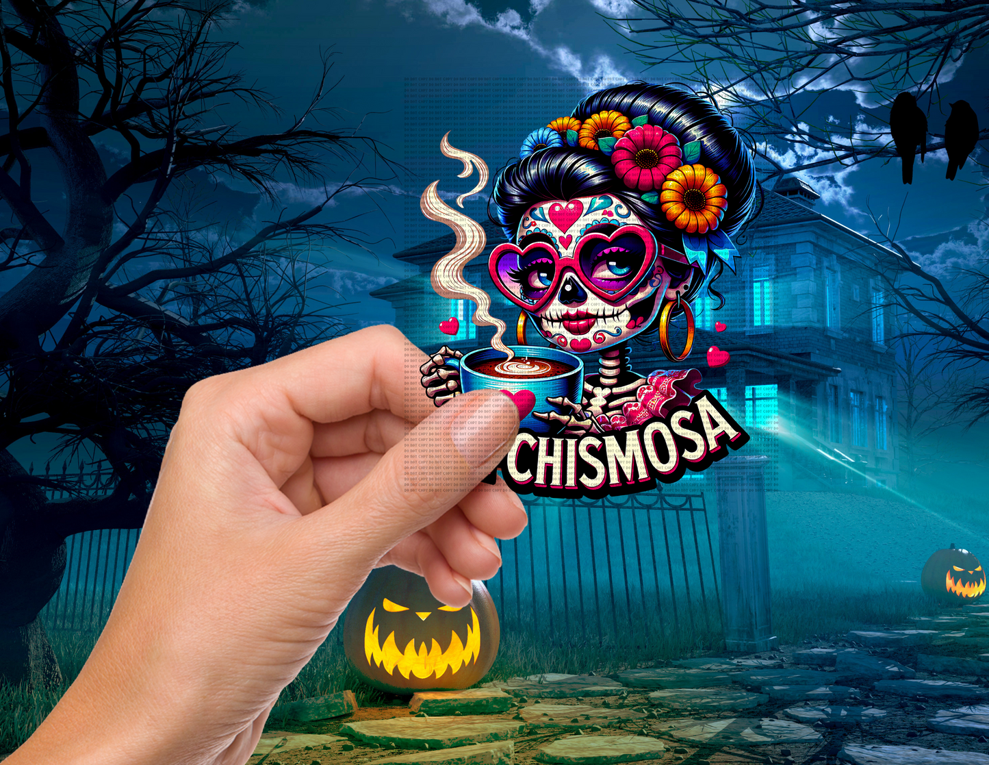 La chismosa 4” decal