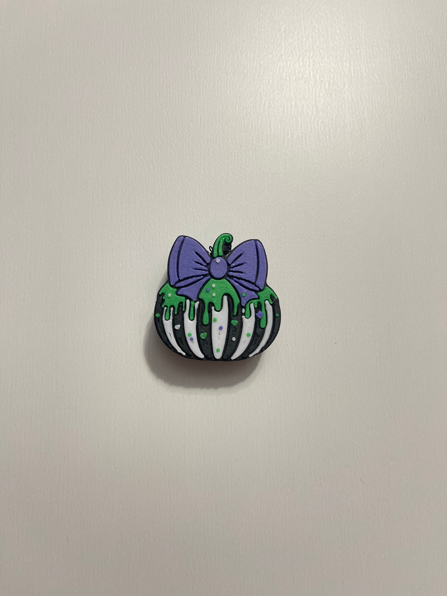 Beetle juice pumpkin straw topper standard size (8mm)