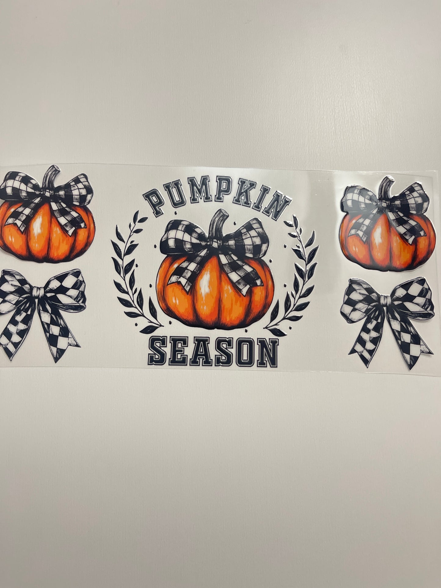 # 86 pumpkin season uvdtf cup wrap