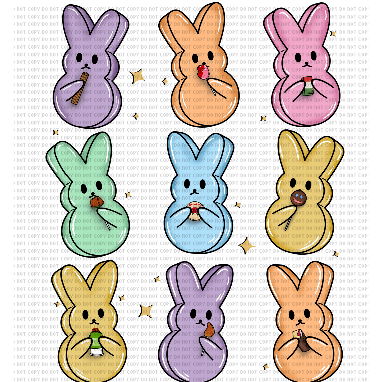 PEEPS W/MEXICAN CANDY DTF TRANSFER