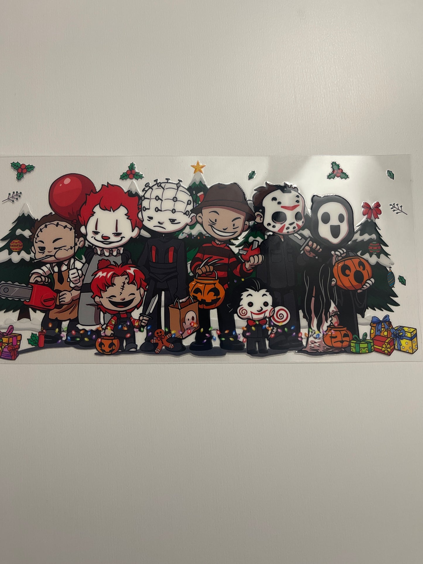 #81 horror kids squad uvdtf cup wrap