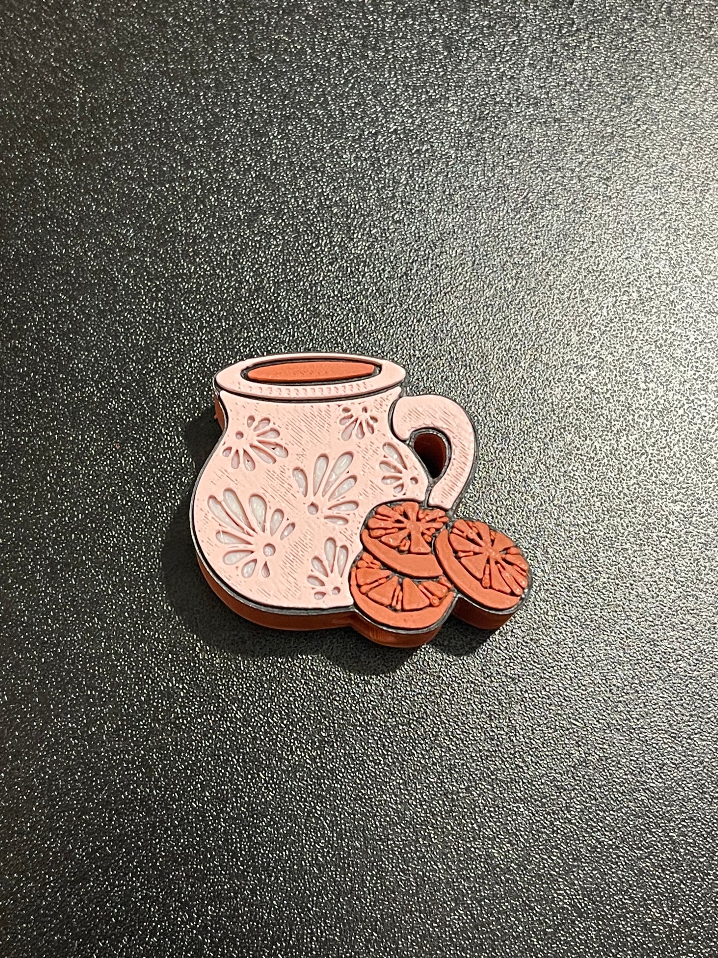 Chocolatito mug straw topper standard size