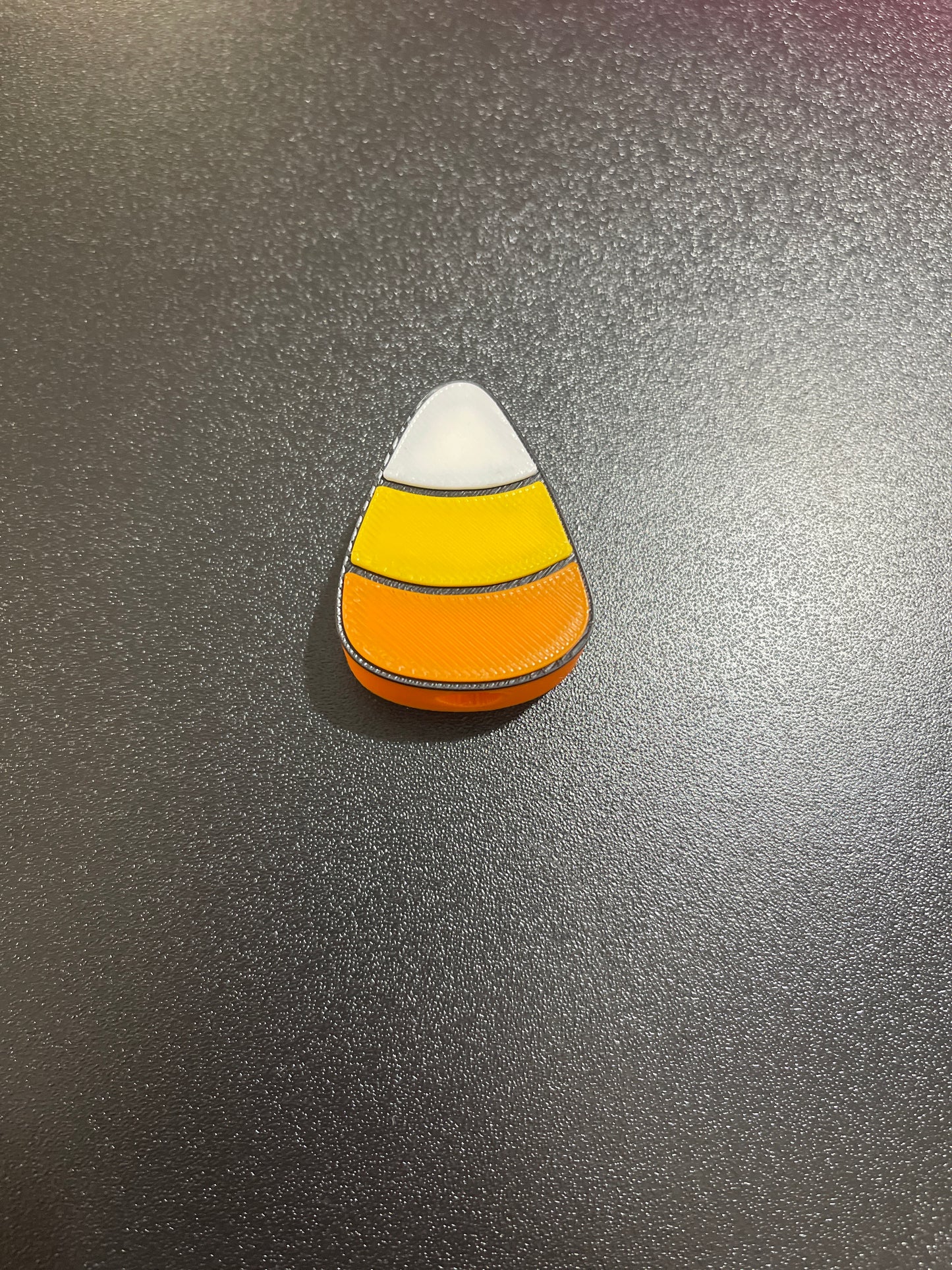 Candy corn straw topper standard size