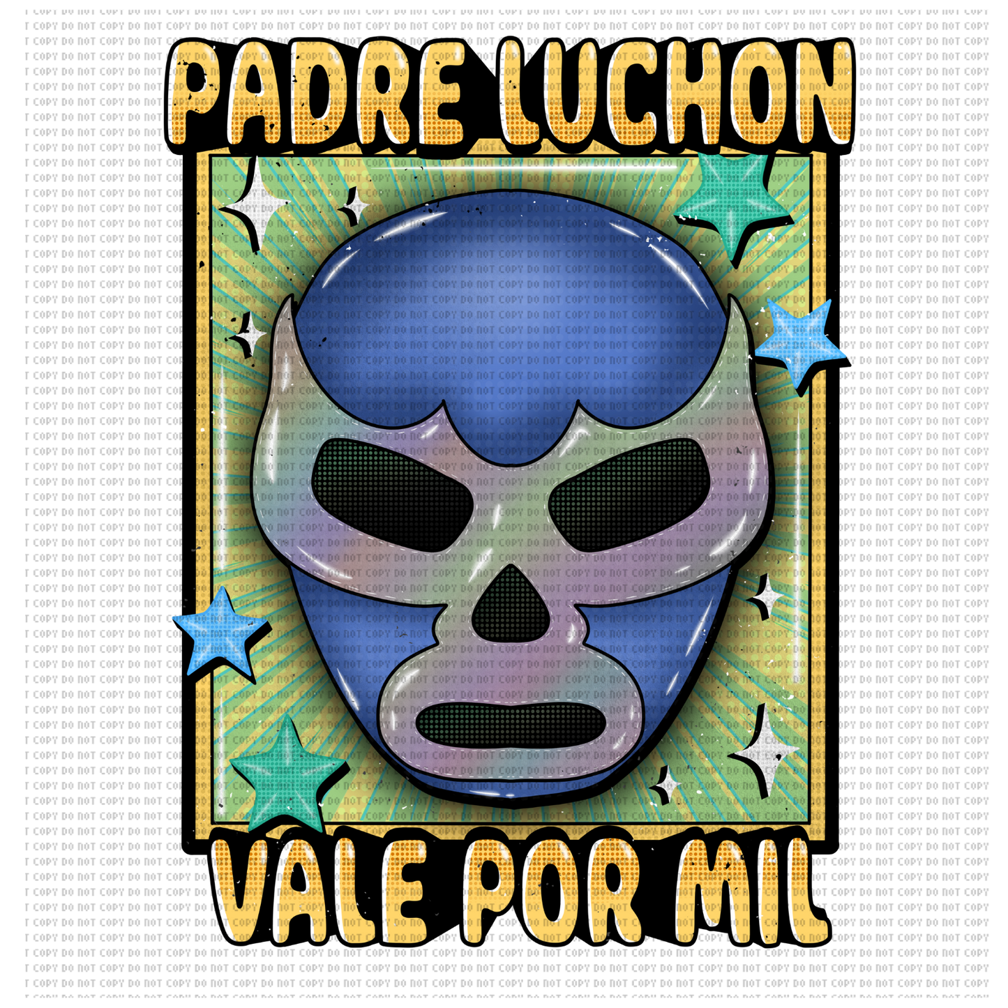 Padre luchon DTF transfer