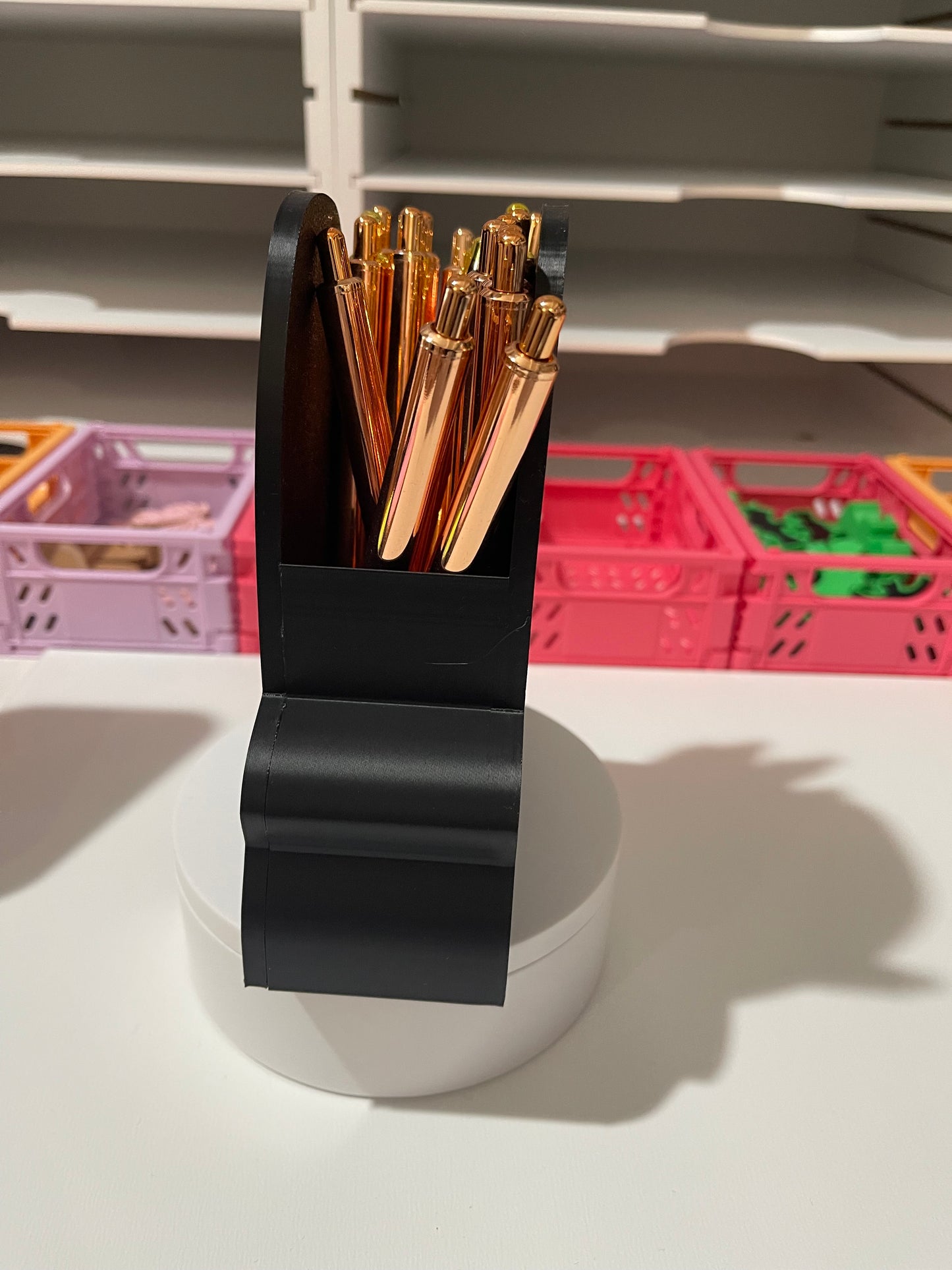 GHOST FACE PEN OR BRUSH HOLDER(THIS IS A PHYSICAL ITEM)