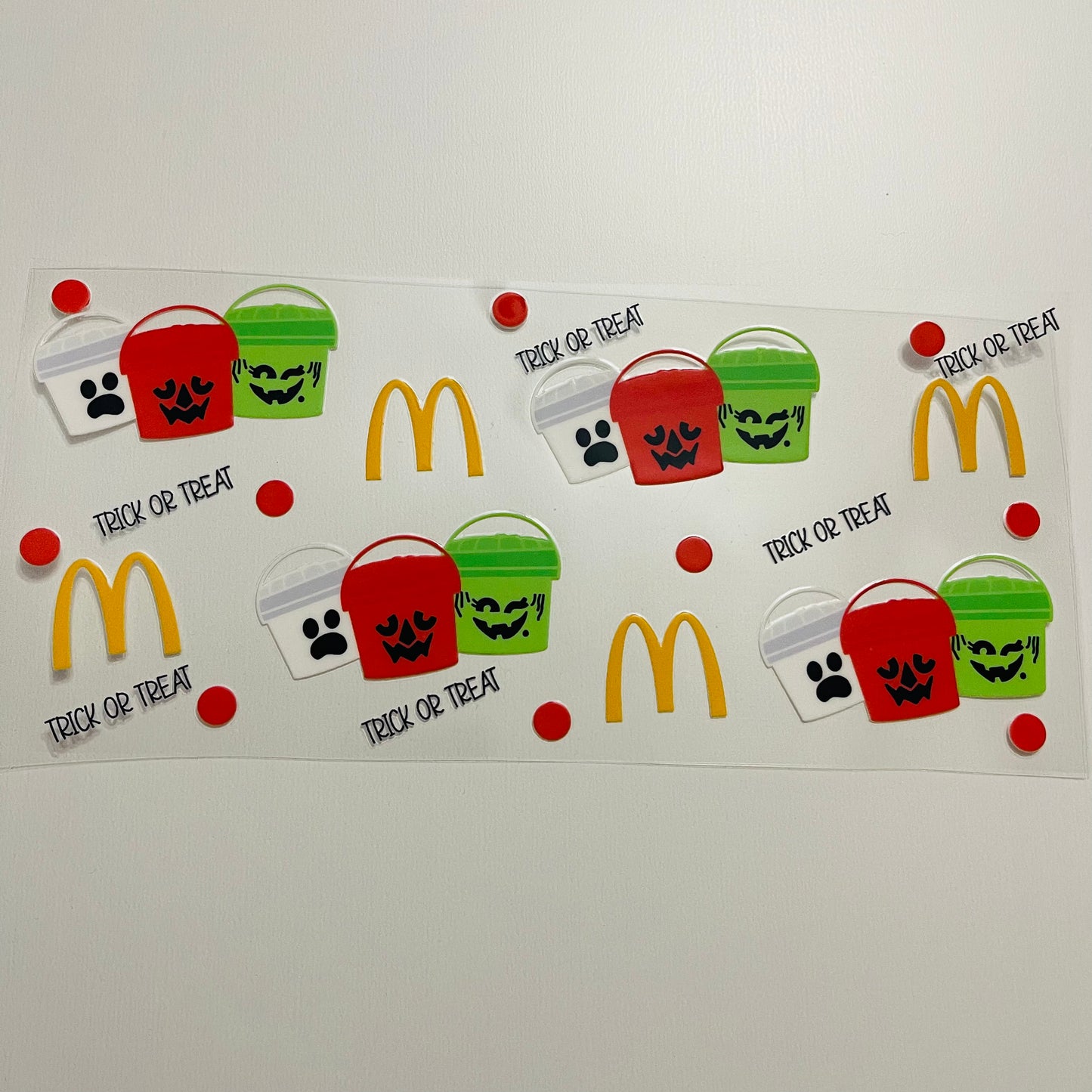 #71 happy meal buckets uvdtf cup wrap
