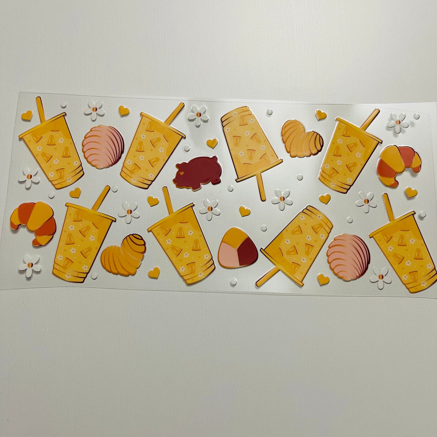 #35 piña cups uvdtf cup wraps