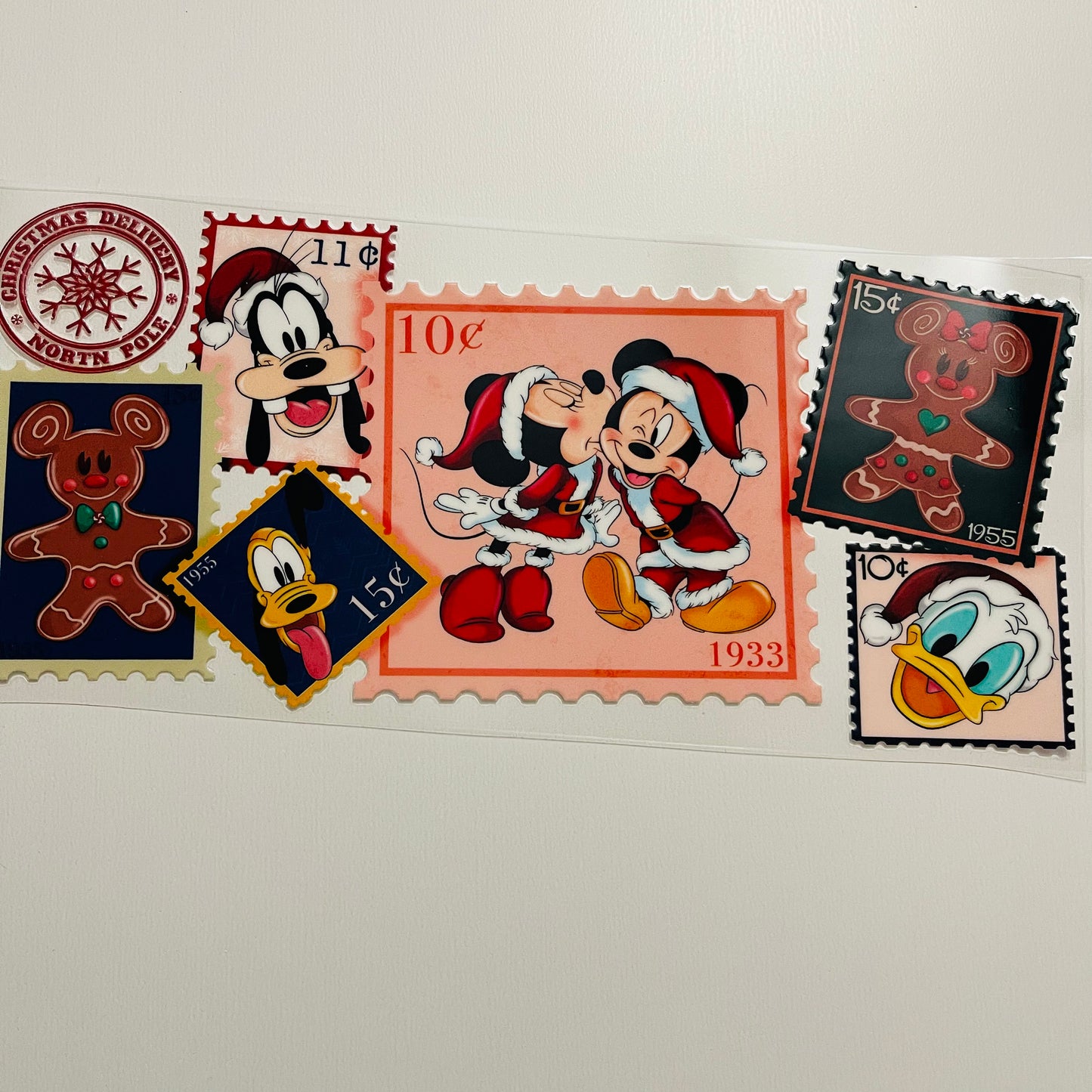 #29 Christmas stamps Mickey