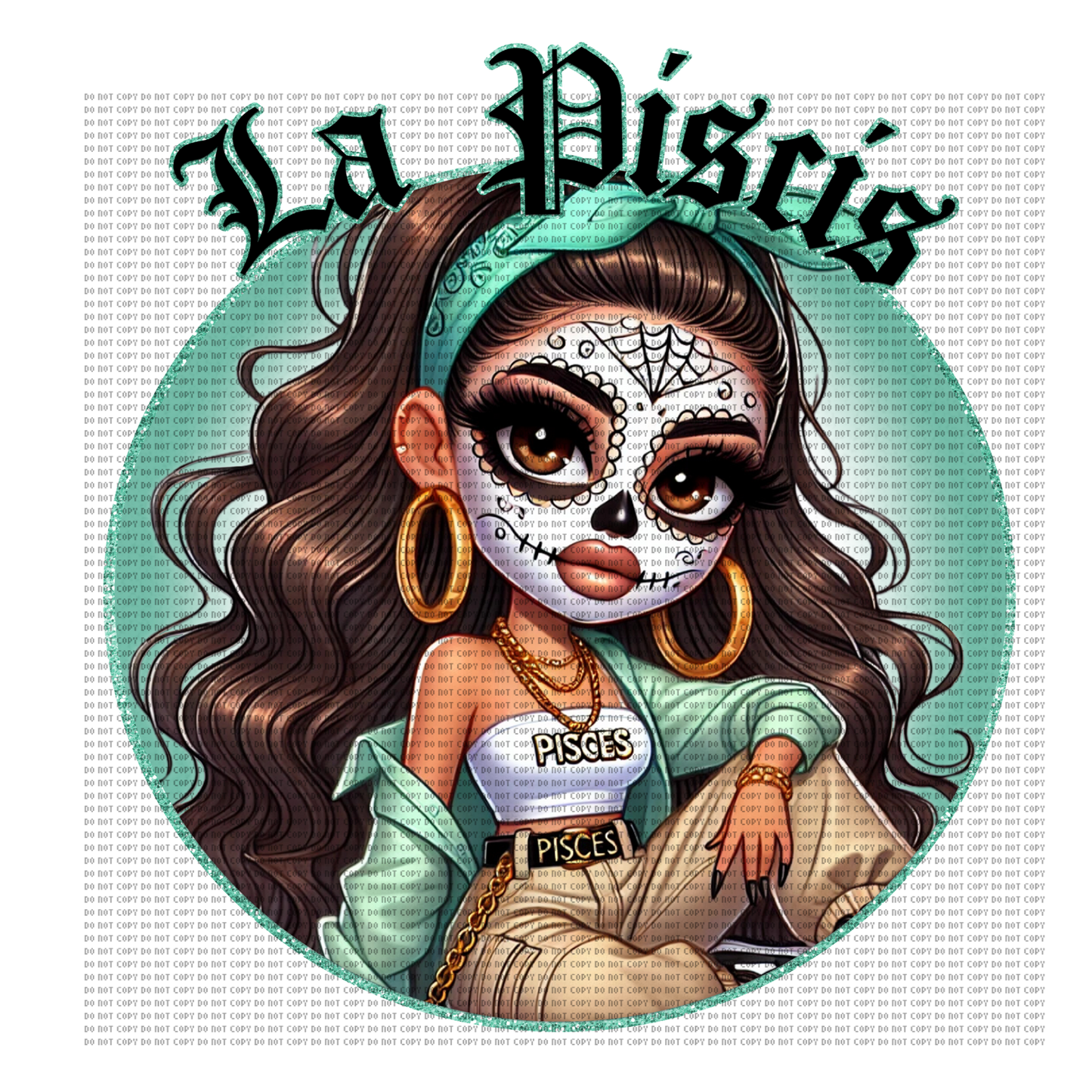 DIA DE LOS MUERTOS DTF TRANSFER 11"