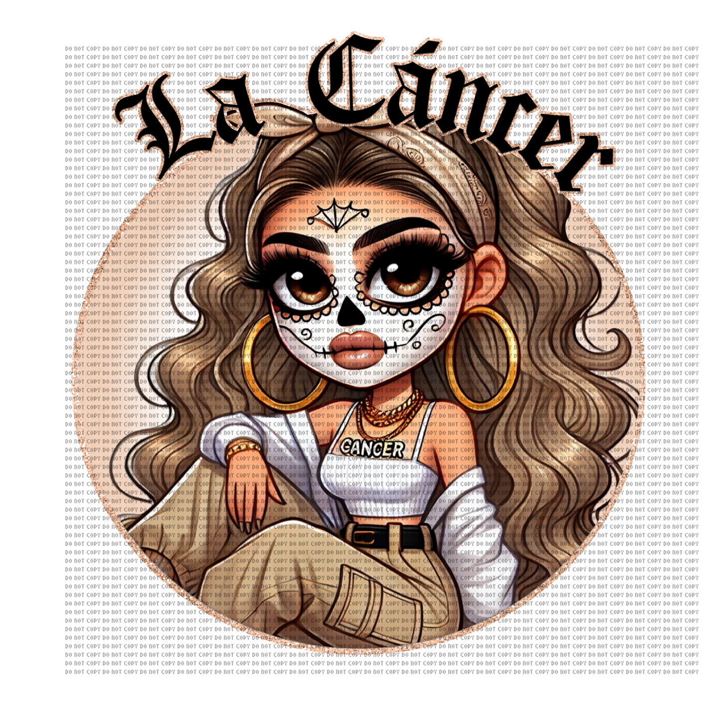 DIA DE LOS MUERTOS DTF TRANSFER 11"