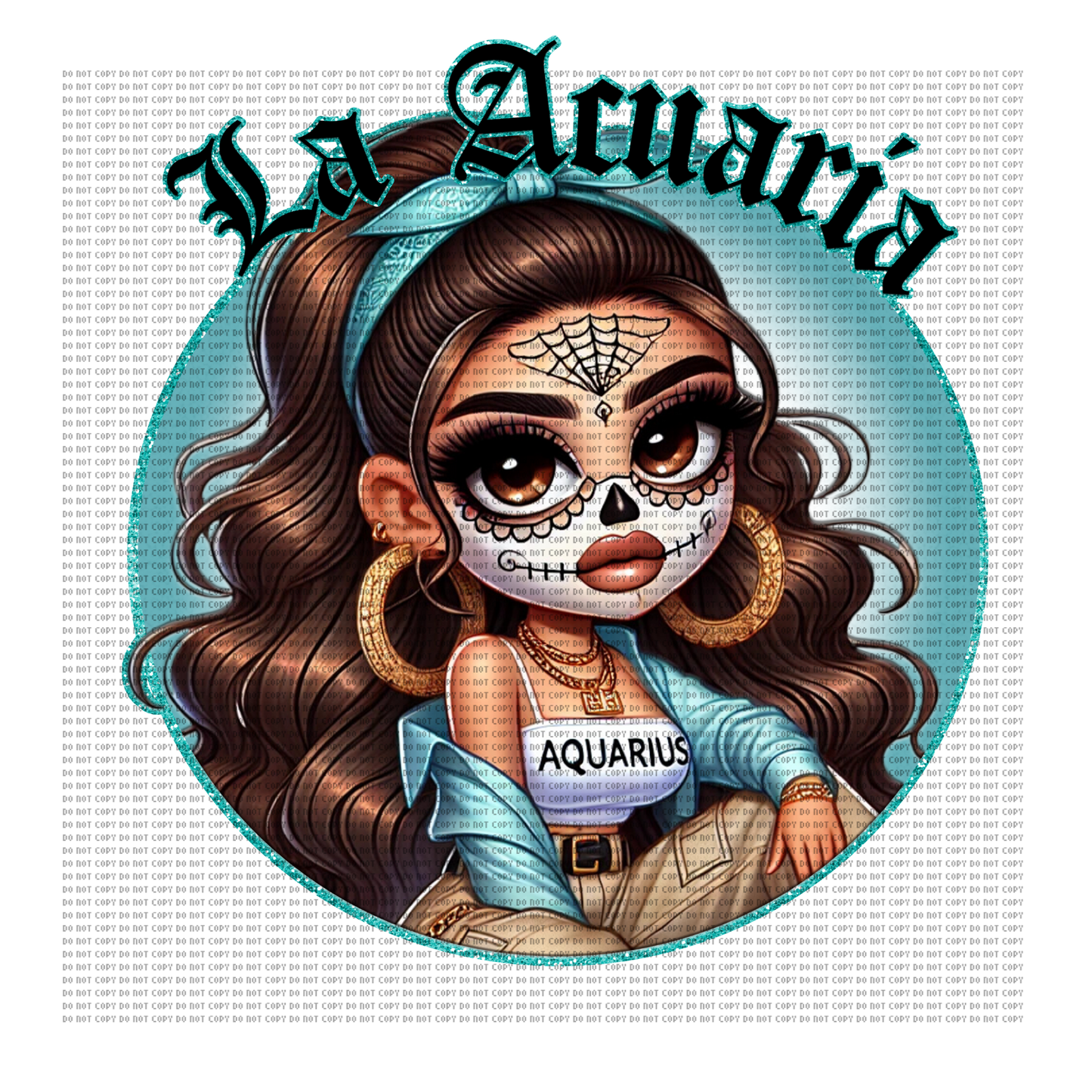 DIA DE LOS MUERTOS DTF TRANSFER 11"