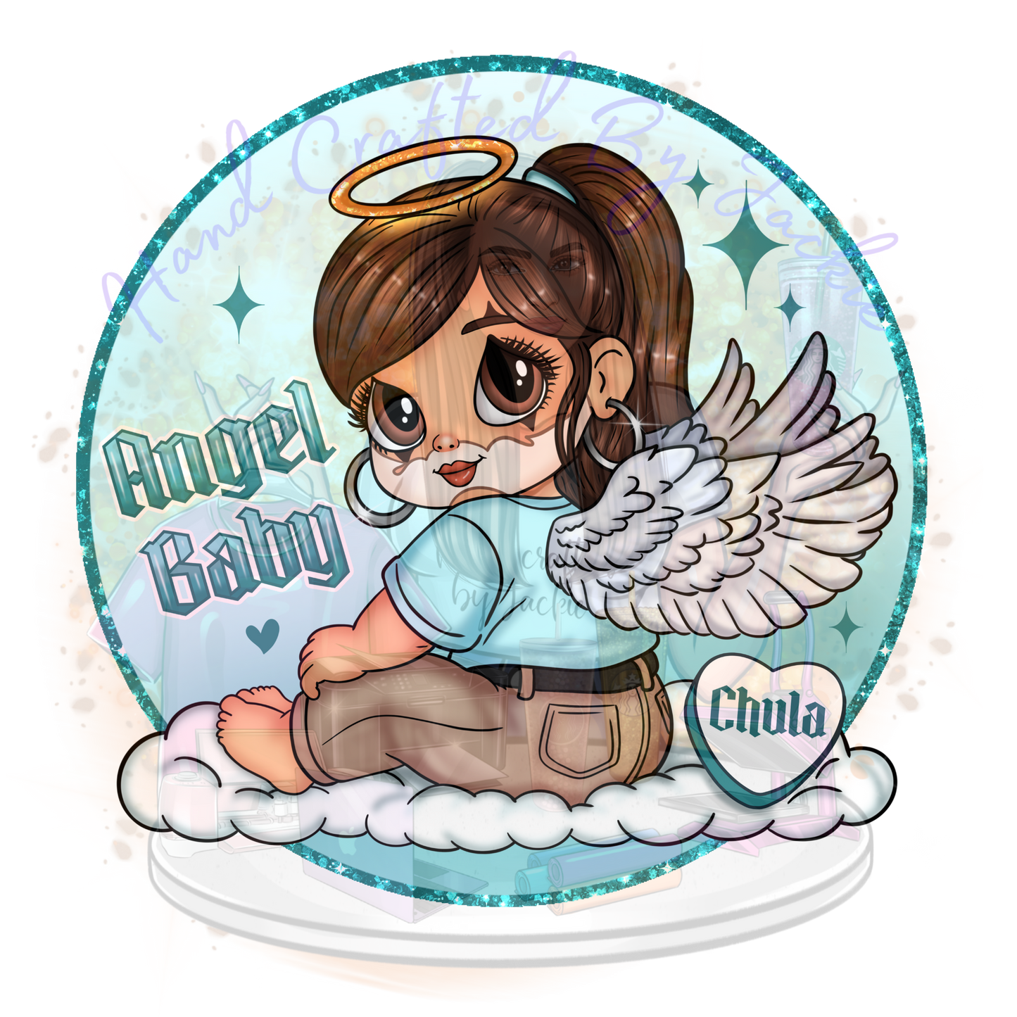 ANGEL BABY CHICANA DTF TRANSFER