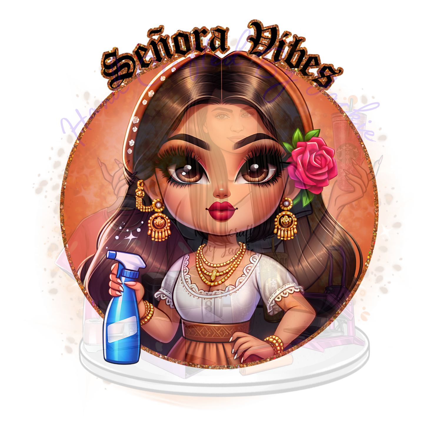 CHICANA SENORA VIBES DTF TRANSFER