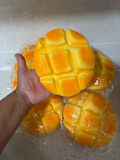 Scented Concha bread slow rise squishy