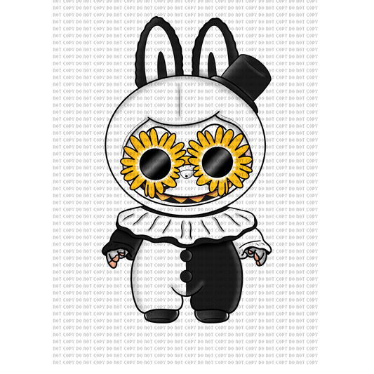 TERRIFIER SUNFLOWER DTF TRANSFER