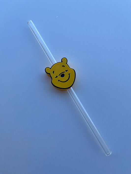 Pooh straw topper standard size (8mm)