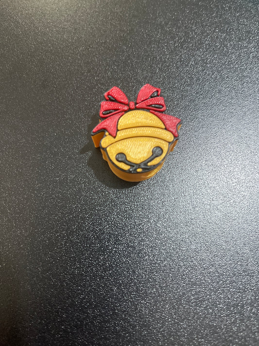 Gold bell straw topper STANLEY SIZE