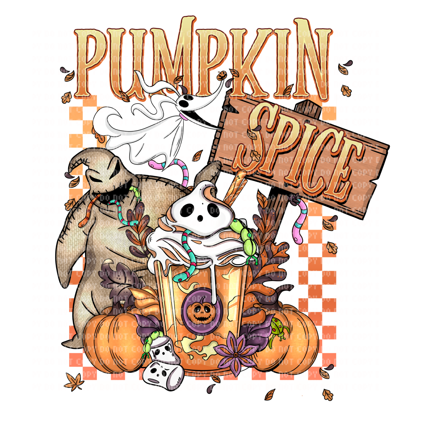 PUMPKIN SPICE DTF TRANSFER