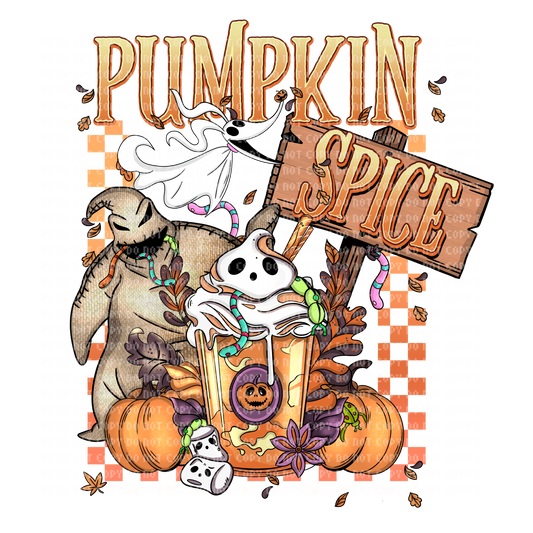 PUMPKIN SPICE DTF TRANSFER