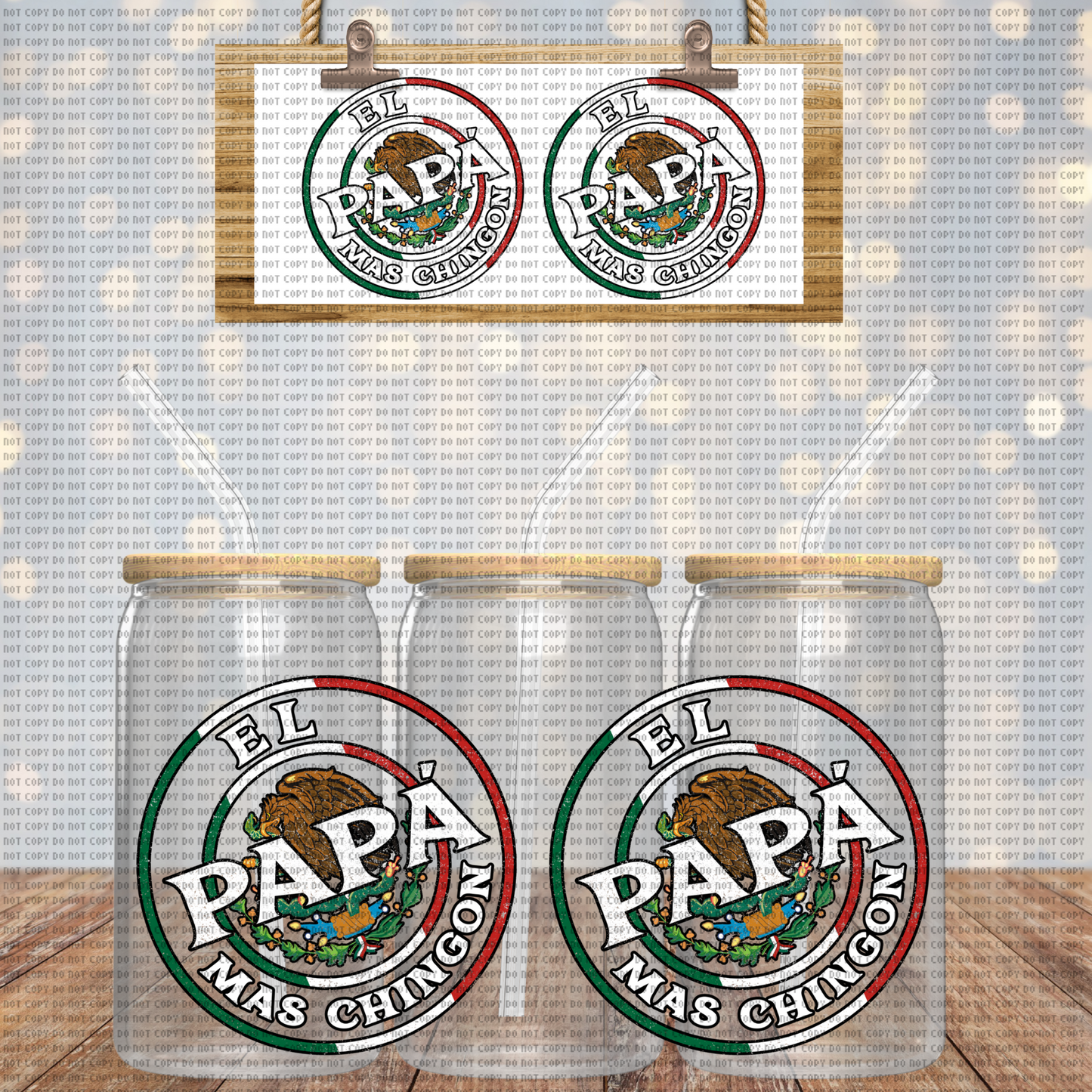 EL PAPÁ MÁS CHINGÓN CUP WRAP