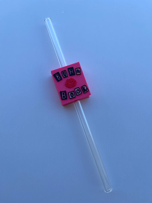 Burn Book straw topper standard size (8mm)
