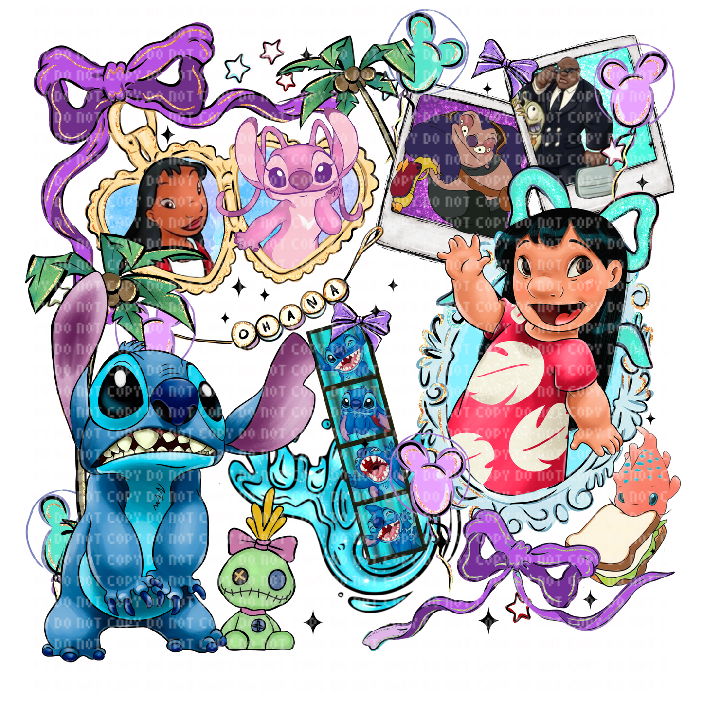 LILO & STITCH DTF TRANSFER