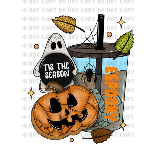 TIS THE SEASON ESPOOKY DTF TRANSFER