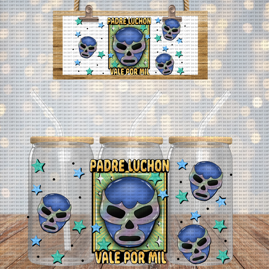 PADRE LUCHON VALE POR MIL CUP WRAP
