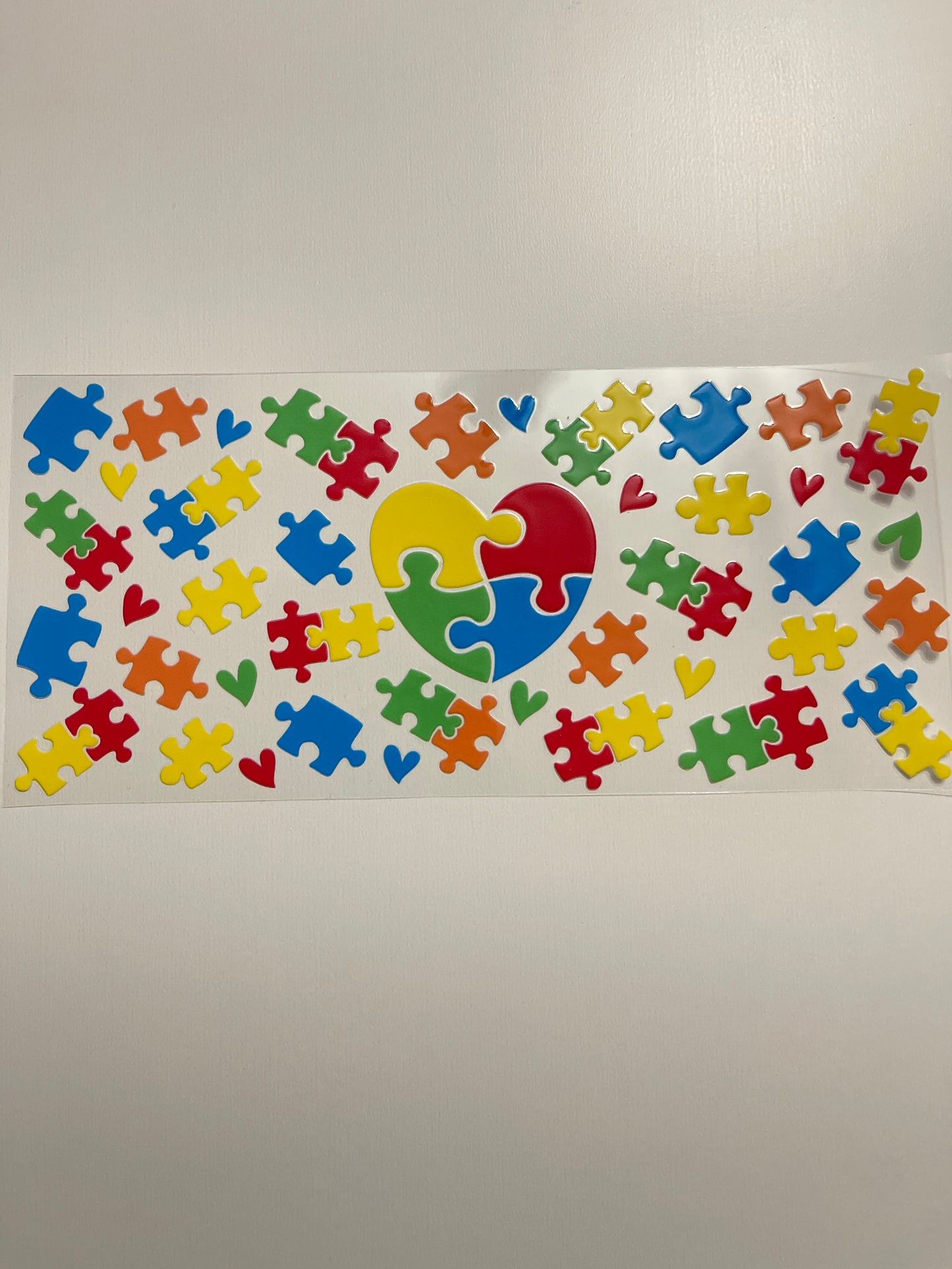 #b1 autisom puzzles uvdtf cup wrap