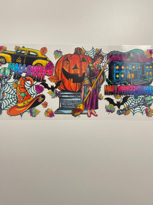 #90 Halloween town uvdtf cup wrap