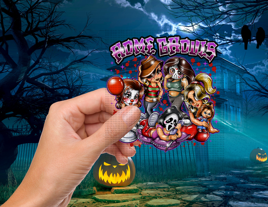Home ghouls 4” decal