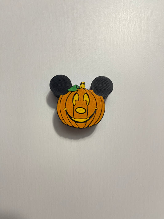 Mouse pumpkin straw topper standard size (8mm)