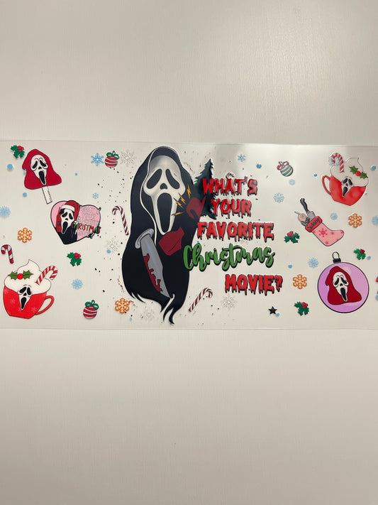 #119 what’s your favorite Christmas movie uvdtf cup wrap