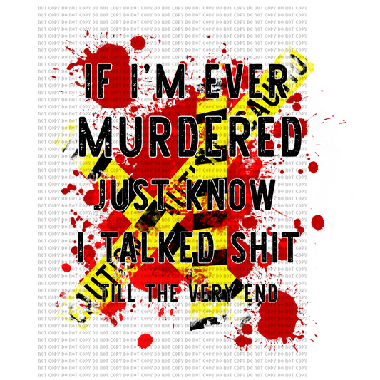 True crime DTF transfer