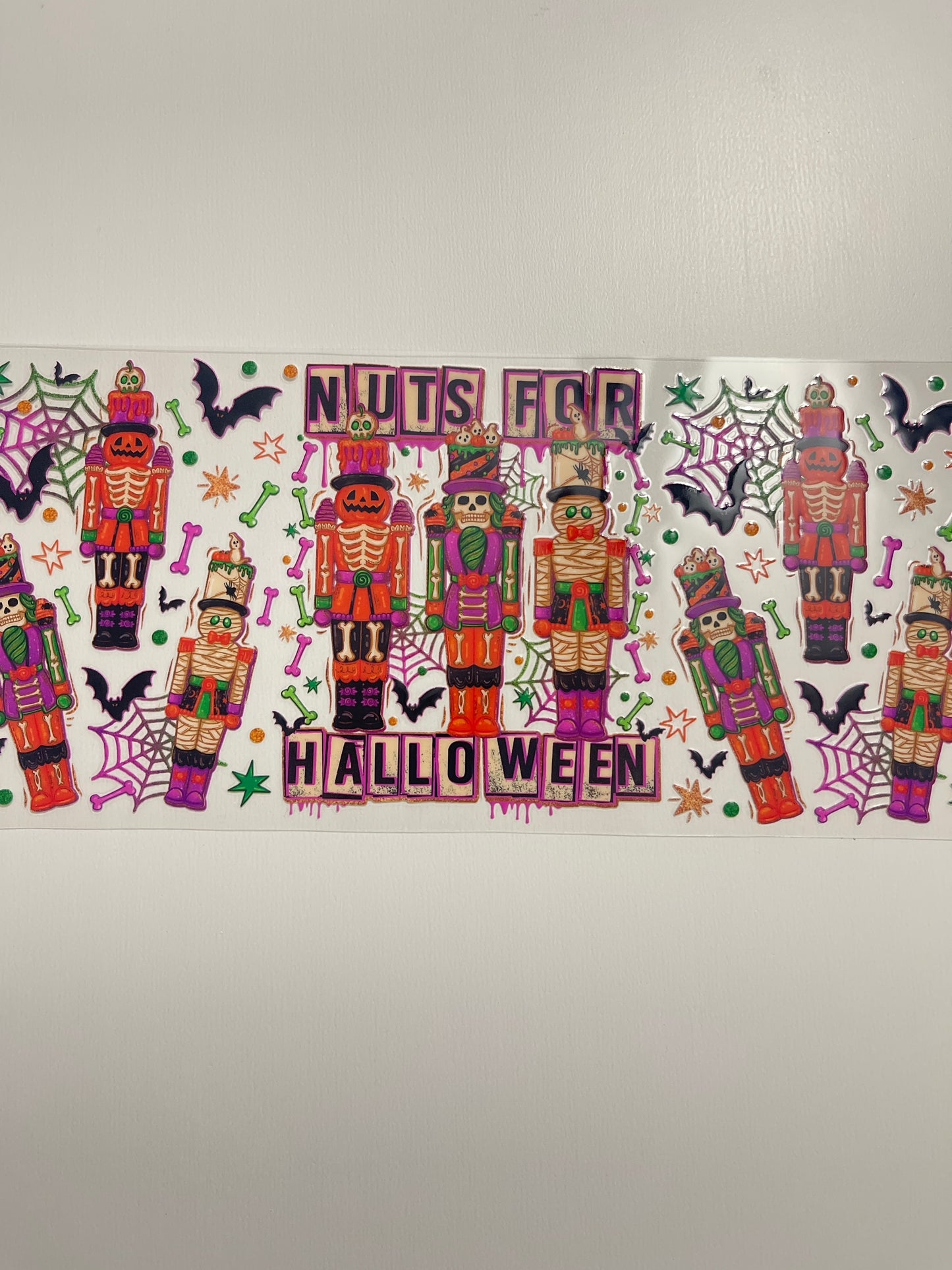 #98 nuts for Halloween uvdtf cup wrap