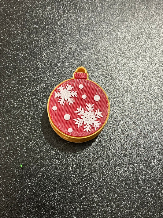 Gold ornament straw topper (standard size)