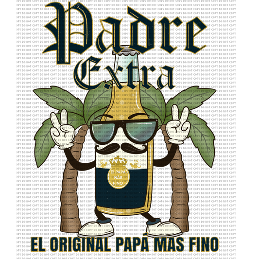 Padre chingón DTF transfer