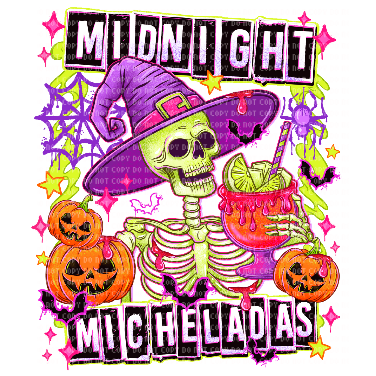 MIDNIGHT MICHELADAS DTF TRANSFER