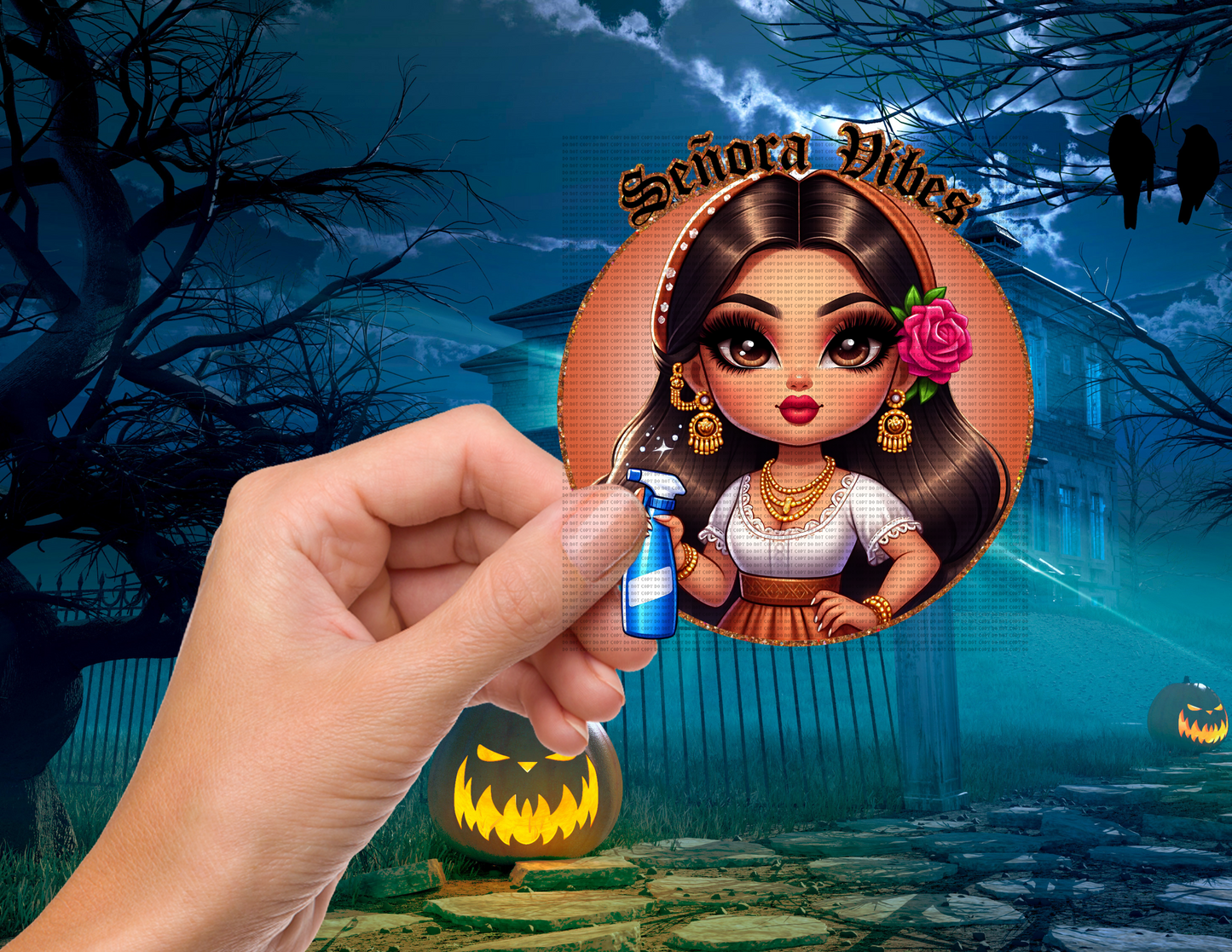 Señora vibes 4” decal