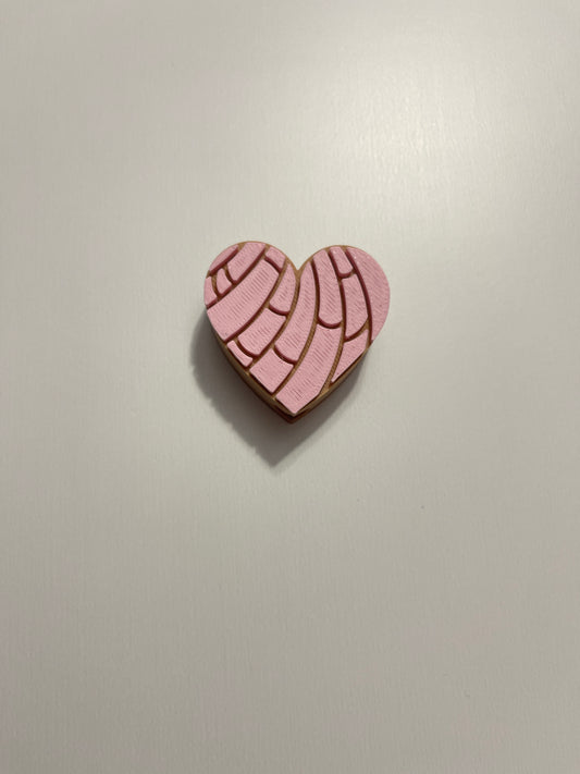 Heart concha straw topper standard size(8mm)