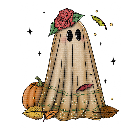 Brown ghost dtf transfer