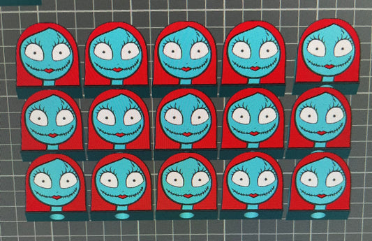 SALLY STRAW TOPPERS STANDARD SIZE (8mm) 15 toppers
