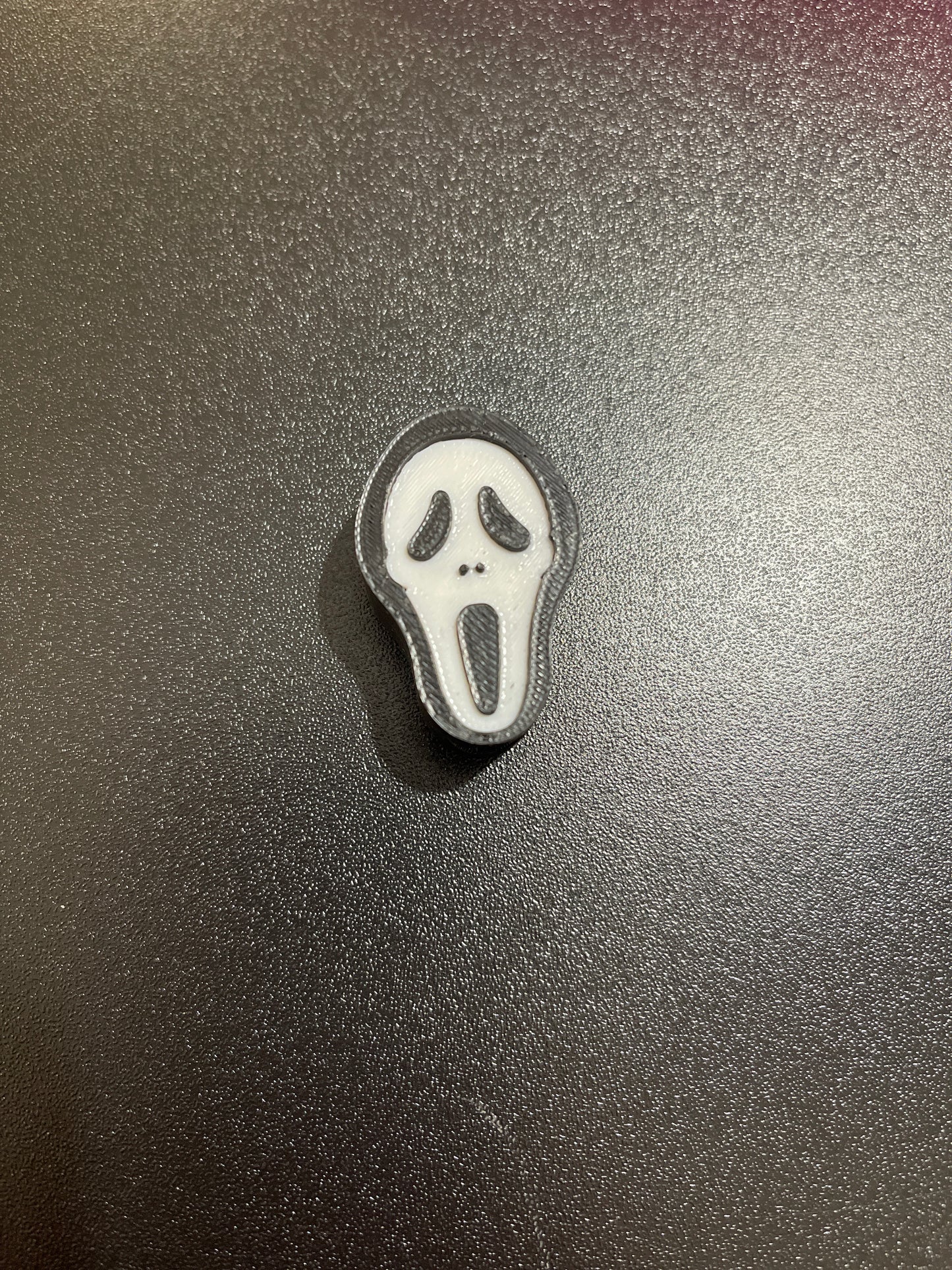 Ghost face straw topper standard size
