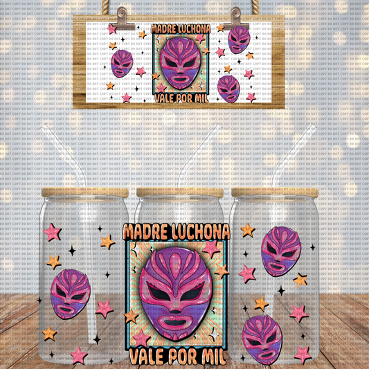 MADRE LUCHONA VALE POR MIL CUP WRAP