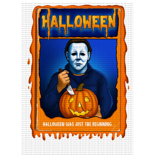 HALLOWEEN MYERS DTF TRANSFER