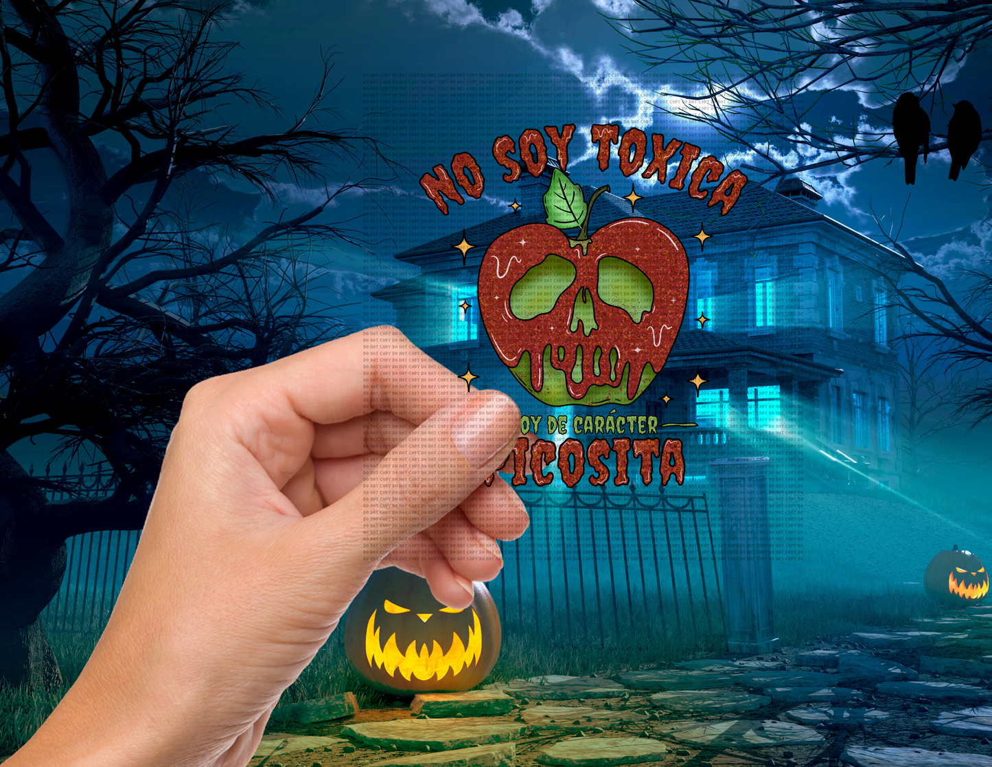 No soy tóxica soy de carácter picosita 4” decal